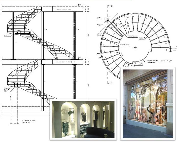 Projecte instal·lació en local La Perla en Paseo de Gracia (Barcelona)